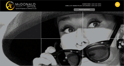 Desktop Screenshot of mcdonaldoptical.com